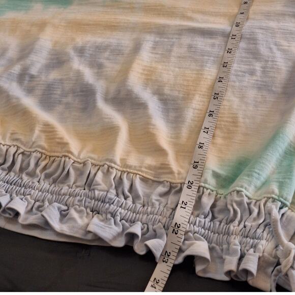 Soft Surroundings Shirt Womens Small Pastel Tie Dye 100% Cotton Loungewear Comfy - Picture 7 of 8